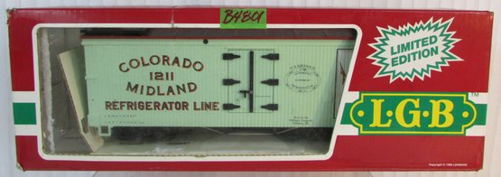 Vintage LGB Brand, Model TRAIN CAR, COLORADO 1211 MIDLAND, Model 4067 K 01, Approx 16'