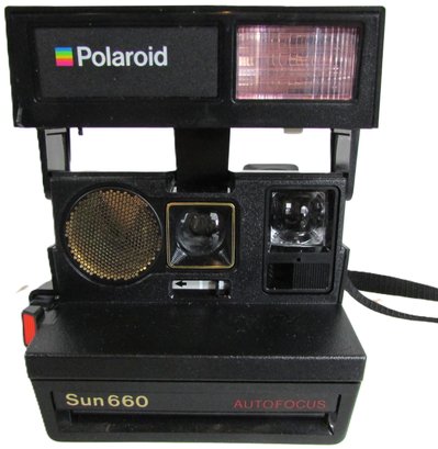 Vintage POLAROID Brand, Instant CAMERA, SUN 660 Model, Approx 6'