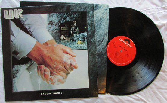 Vintage VINYL Record Album, UK, 'DANGER MONEY,' POLYDOR Records, Circa 1978