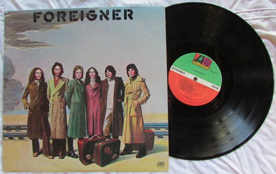 Vintage VINYL Record Album, FOREIGNER, ATLANTIC Records, Circa 1977