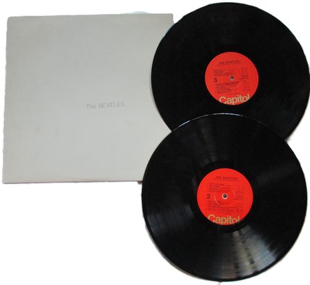 Vintage VINYL Dual Two 2 Record Album, The BEATLES, The WHITE ALBUM, CAPITOL Records