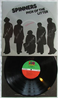 Vintage VINYL Record Album, The SPINNERS, 'PICK Of The LITTER,' ATLANTIC Records, Circa 1975