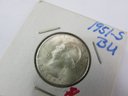 Authentic 1951S WASHINGTON SILVER QUARTER Dollar $.25, SAN FRANCISCO Mint, 90 Percent Silver, United States