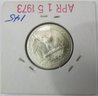 Authentic 1951S WASHINGTON SILVER QUARTER Dollar $.25, SAN FRANCISCO Mint, 90 Percent Silver, United States