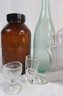 LOT Of 10! Vintage BOTTLE Collection, Largest Approx 9.5'