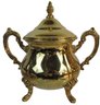 Vintage TOWLE SILVERSMITHS Brand, Covered SUGAR & CREAMER, GOLD Electroplated Finish, Approx 6.5'