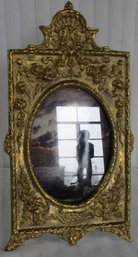 Signed MAITLAND SMITH Brand, Polished BRASS Finish, Photo Frame, Fine Quality, Appx 10.5 X 6'