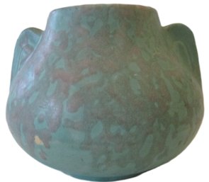 Vintage AMERICAN Art Pottery, Arts & Crafts Mission Style, Mottled Glaze,  Approx 5,' USA