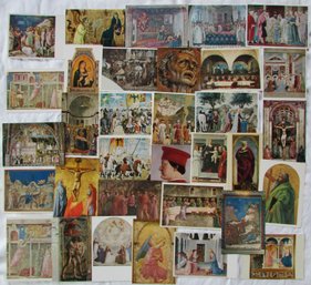 Lot Of 30! Vintage POSTCARDS, Colorful Masterpieces Of Art, ITALY