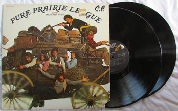 Vintage VINYL Dual Two 2 Record Album, PURE PRARIE LEAGUE, 'LIVE! TAKIN THE STA,' RCA VICTOR Records