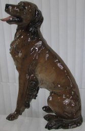 Signed ROSENTHAL, Early IRISH SETTER Figurine, Finely Detailed, Approx 6.75' Tall