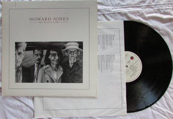 Vintage VINYL Record Album, HOWARD JONES, 'HUMAN'S LIB,' ELEKTRA/ASYLUM Records, Circa 1984