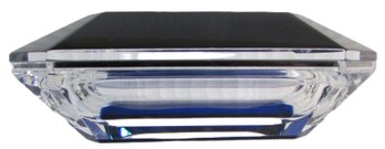 Signed ALEXANDRA VON FURSTENBURGH Brand, AVF Voltage SAPPHIRE BLUE Vault Jewel Box,  Approx 9'