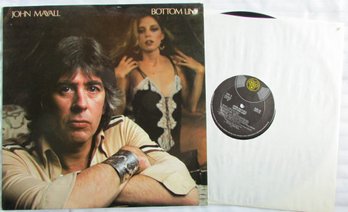 Vintage VINYL Record Album, JOHN MAYALL, 'BOTTOM LINE,' DJM Records, Circa 1979