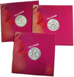 LOT Of 3! 12' SINGLE, Vintage VINYL Record Albums, MARLENA SHAW, DJ ROGERS, POCKETS