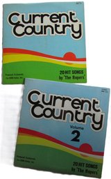 Lot Of 2! Vintage VINYL Record Albums, The ROPERS, 'CURRENT COUNTRY' & Unopened 'CURRENT COUNTRY II'
