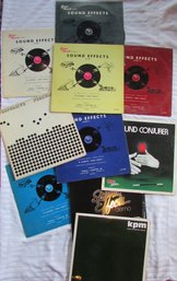 Lot Of 10! Vintage VINYL Record Albums, SOUND EFFECTS