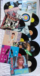 Lot Of 8! Vintage VINYL Record Albums, Extended Play Singles, Includes C&C MUSIC FACTORY, TA MARA, KAOMA