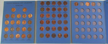 LOT Of 55 Coins! Authentic LINCOLN Cent Penny $.01, Memorial Reverse Collection, 1959 Dates, Copper Content