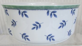 Contemporary VILLEROY & BOCH Brand, Vegetable SERVING BOWL, Country Collection SWITCH 3 Pattern, Appx 9.75'