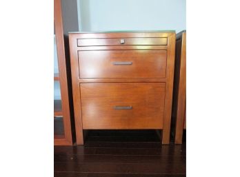 Contemporary CRATE & BARREL Brand, Storage & FILE Cabinet, Brown Finish, Arts & Crafts Style,  #1