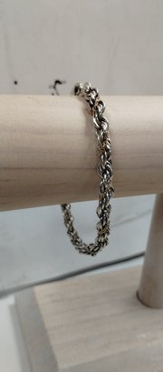 2 Tone Sterling Silver Bracelet