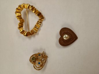 Heart Pin Lot