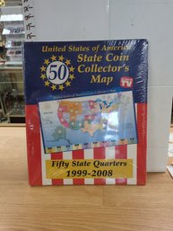 United States Of America State Coin Collector's Map 1999-2008 #1