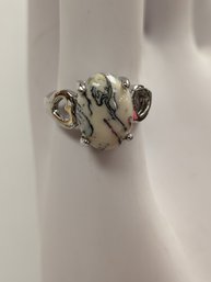 Sterling Silver And Buffalo Turquoise? Ring Size 8