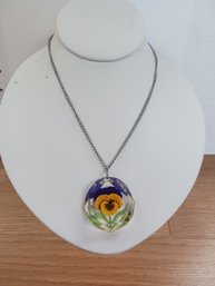 Acrylic Flower Necklace