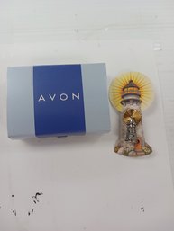 Vintage Avon Lighthouse Pin And Book Mark