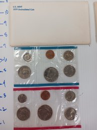 1979 Uncirculated Coin Set F1