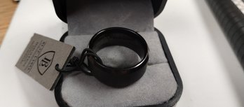 Black Label Tungsten Ring Size 8.5/9