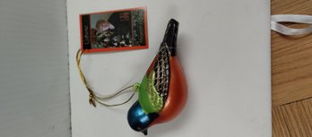 Vintage Cobane Bird Ornament New With Tags