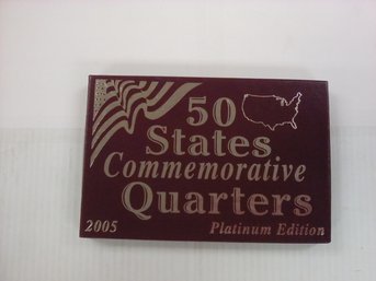 50 States Commemorative Quarters 2005 Platinum Edition