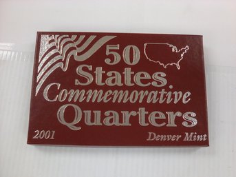 50 States Commemorative Quarters 2001 Denver Mint