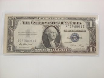 1935 E Dollar Bill