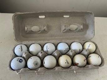 Dozen Golf Balls In Very Good Condition