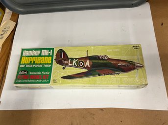 Hawker MK-1 Hurricane Flying Model Kit