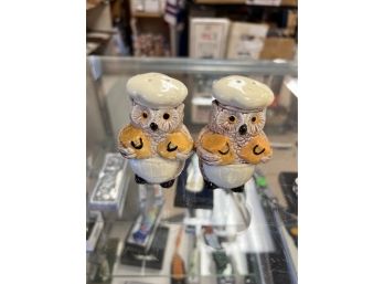 Owl Salt & Pepper Shaker - Lot 1