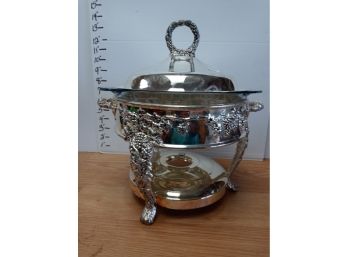 Vintage Silver Plate Warmer