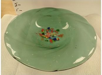 Signed Art Glass Bowl