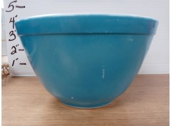 Vintage 401 Primary Colors Blue Mixing Bowl