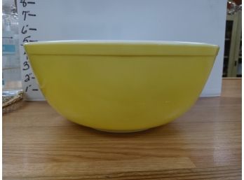 Vintage 404 Primary Colors Yellow Mixing Bowl