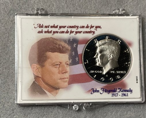 1998 S JFK Liberty Half Dollar