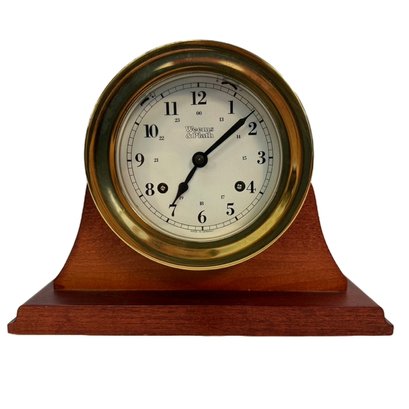 Weems And Plath 8 Day Keywound Ships Bell Clock