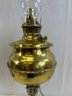 Electrified Bradley & Hubbard Polished Brass Lamp