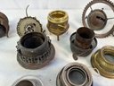 Lot Of Oil Lamp Parts