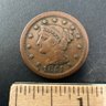 1851 Braided Hair Liberty One Cent
