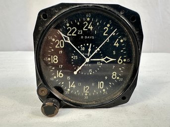 WWII Waltham 8-Day US Navy CDIA Clock